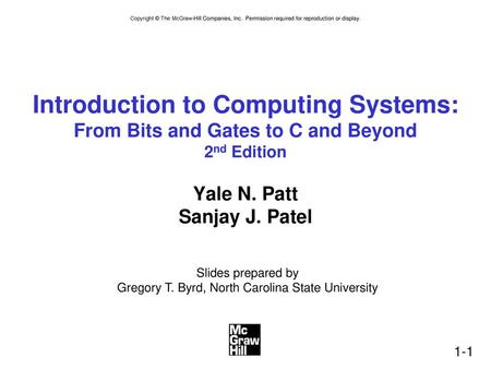 Yale N. Patt Sanjay J. Patel