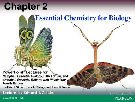 Essential Chemistry for Biology